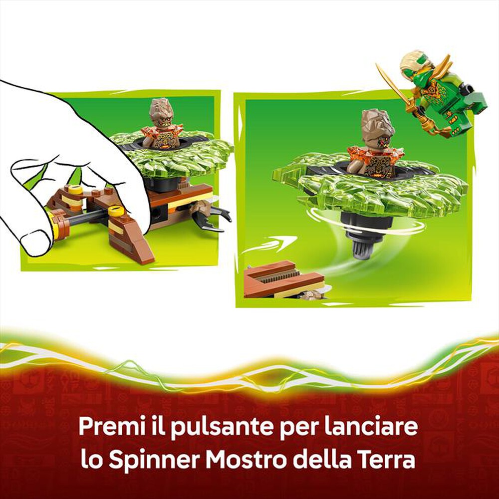 Immagine del prodotto LEGO - NINJAGO Lloyd contro Spinner Mostro Terra - 71850