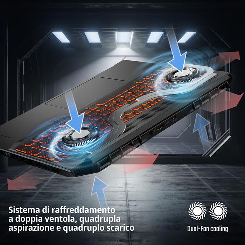 Immagine del prodotto ACER - Notebook gaming NITRO V 16 AI ANV16-61-R906 16"-Nero