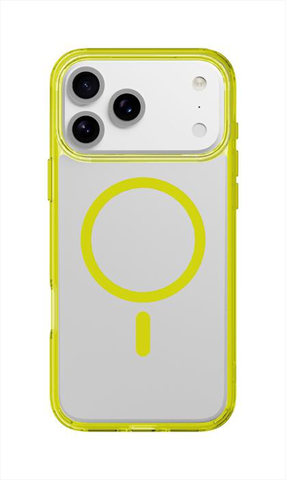 Immagine del prodotto CELLULARLINE - Custodia ICONIC MAG per IPHONE 17 PRO-Lime, Trasparente