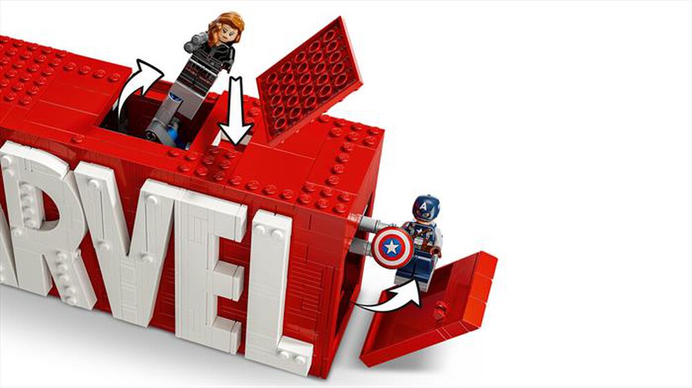 Immagine del prodotto LEGO - SUPER HEROES MARVEL Logo e Minifigure MARVEL 76313