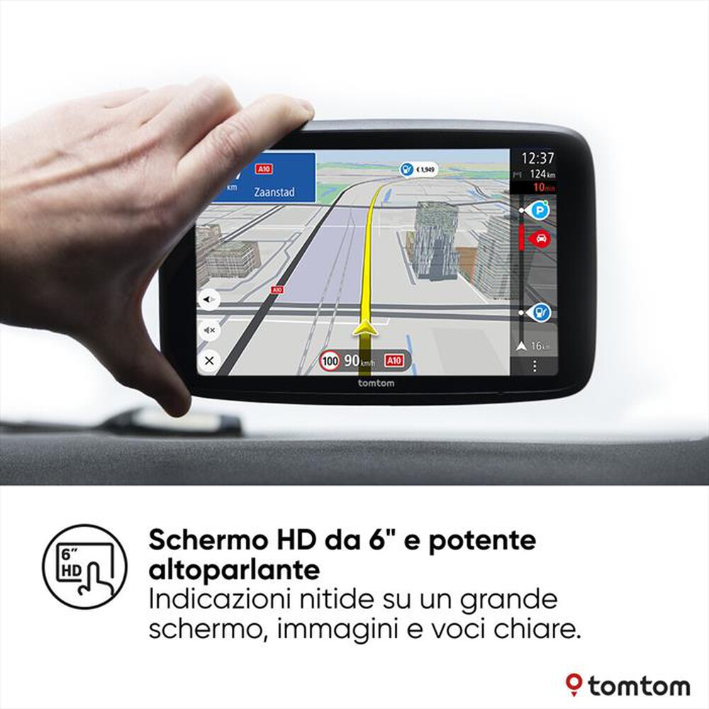 Immagine del prodotto TOM TOM - Navigatore portatile GO SUPERIOR 6"-Nero