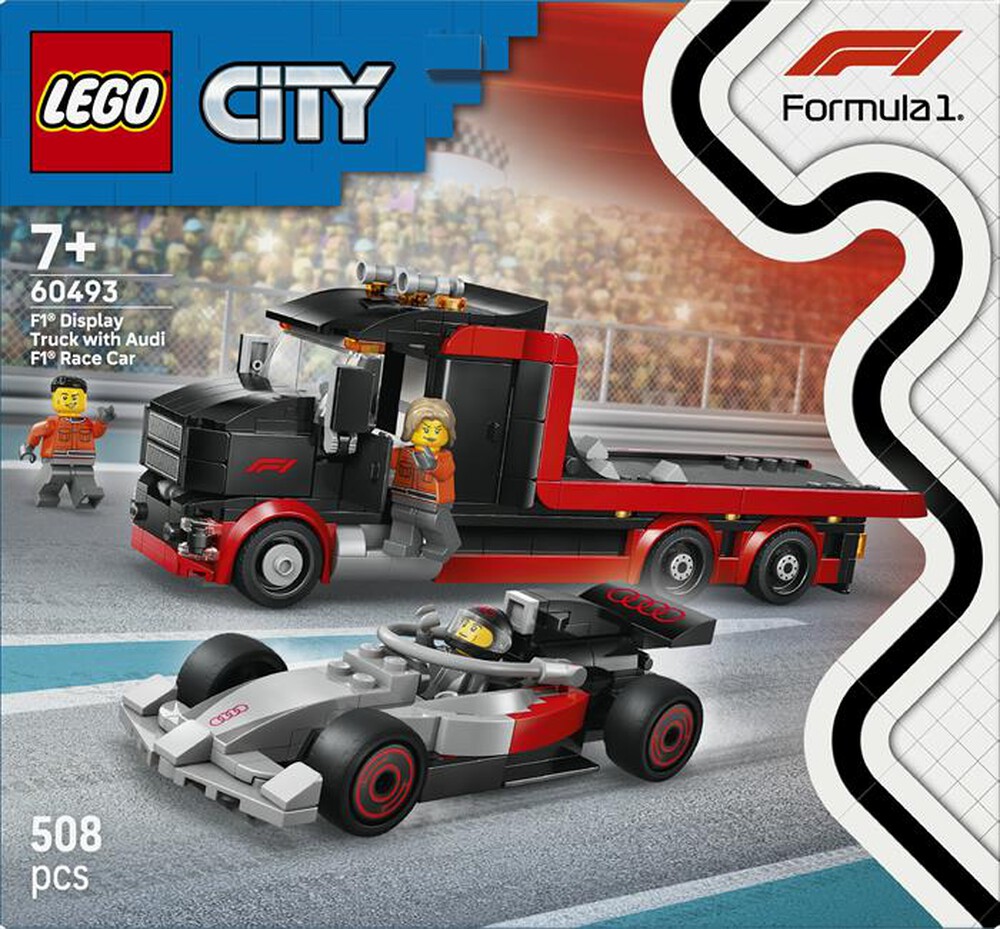 Immagine del prodotto LEGO - CITY Display Truck F1 con auto Audi F1 - 60493