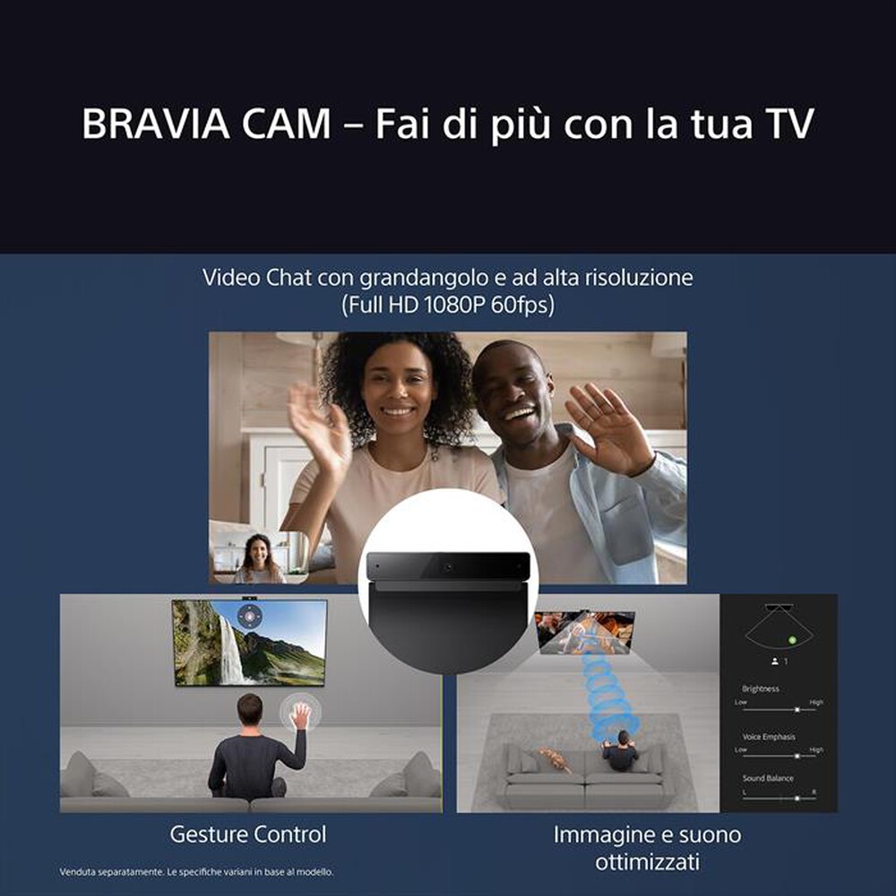 "SONY - Smart TV MINI LED UHD 4K 75\" K75XR70PAEP-Nero"