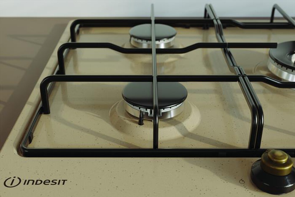 "INDESIT - Piano cottura a gas TH 752 /I (AV) 75 cm-Avena"