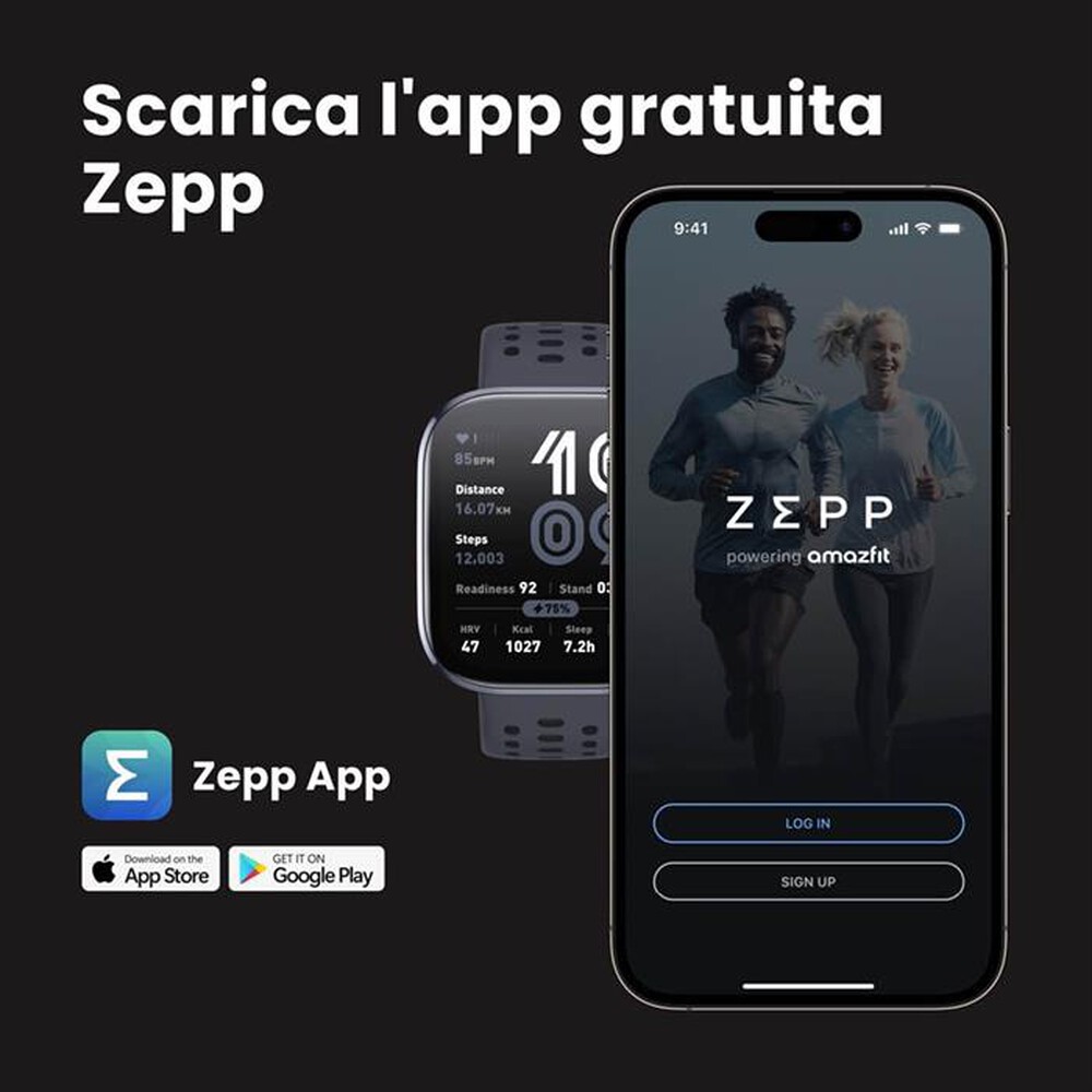 Immagine del prodotto AMAZFIT - Fitness tracker BIP 6-Stone