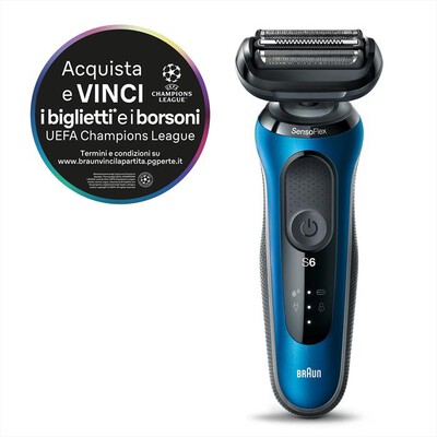 BRAUN - Rasoio SERIES 6 61-B1200S-BLU