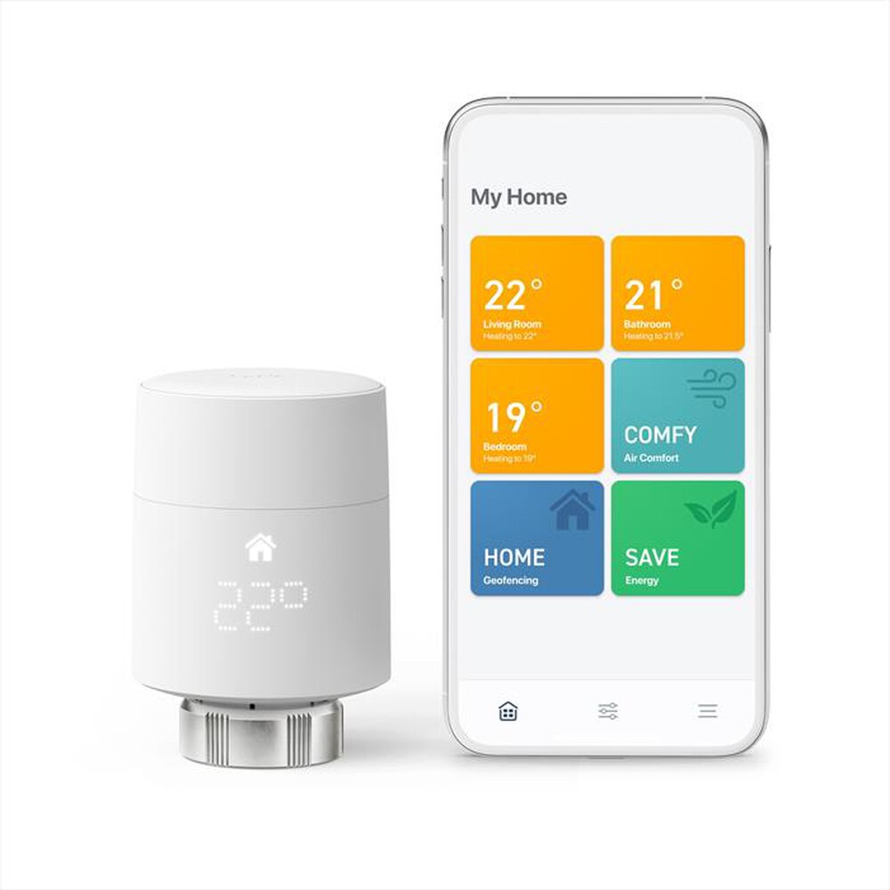 "TADO - Testa Termostatica Intelligente V3+ Kit di Base-White"