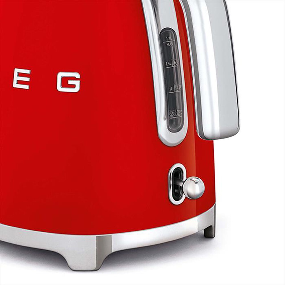 "SMEG - Bollitore Standard 50's Style – KLF03RDEU-rosso"