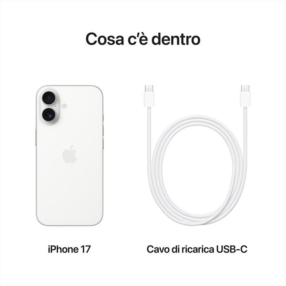 Immagine del prodotto APPLE - iPhone 17 256GB-Bianco