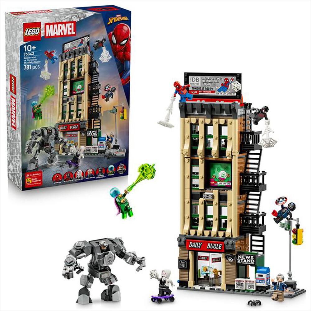 Immagine del prodotto LEGO - MARVEL Spider-Man vs. Mysterio: il Daily - 76342-Multicolore