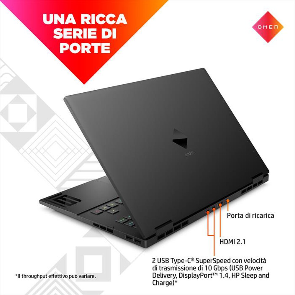 Immagine del prodotto HP - Notebook OMEN 16-K0006NL-Shadow Black