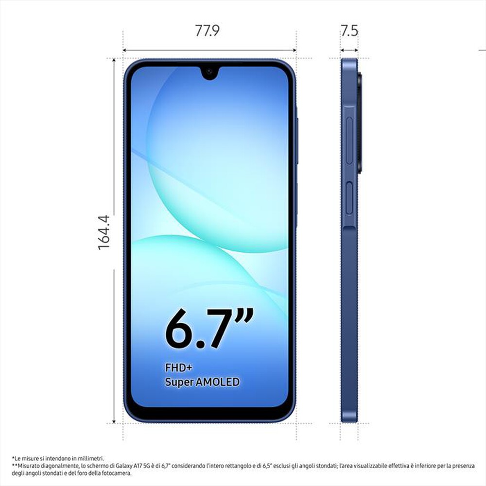 Immagine del prodotto SAMSUNG - GALAXY A17 5G-Blue
