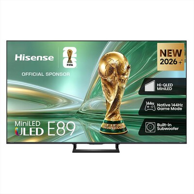 HISENSE - Smart TV Mini LED 4K 55" 55E89S-NERO