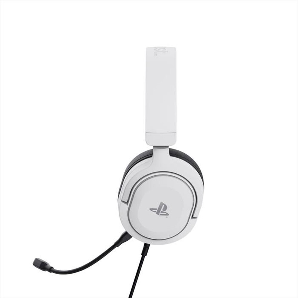 "TRUST - Cuffie gaming GXT498W per PS5-White/Black"
