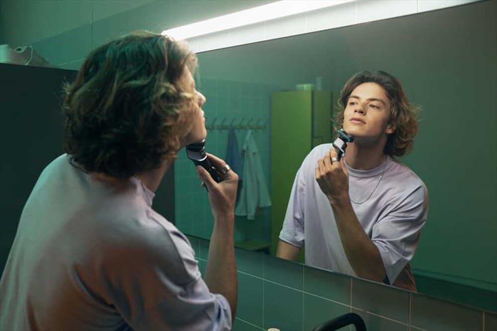 Immagine del prodotto PHILIPS - Rasoio X5006/00-Nero metallizzato/ acquamarina