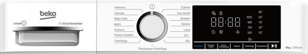 Immagine del prodotto BEKO - Lavatrice BMX8126DB 8Kg Classe A-Bianco