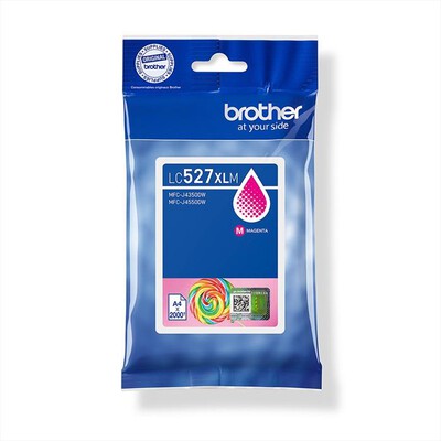BROTHER - Cartuccia da 2000 pagine LC527XLM-Magenta