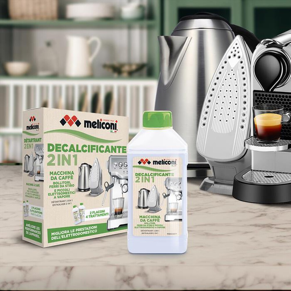 Immagine del prodotto MELICONI - DECALCIFICANTE ECO 2 IN 1-Astuccio contenente 2 flaconi