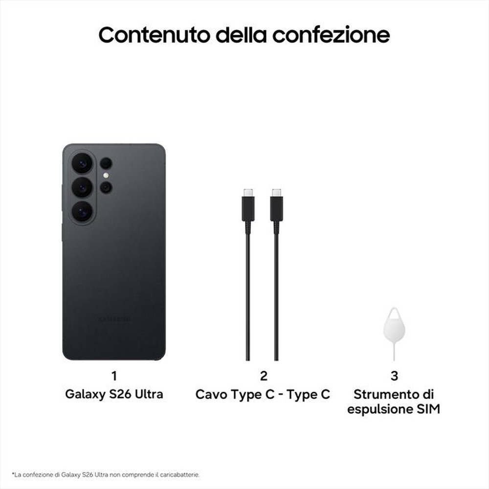 Immagine del prodotto VODAFONE - SAMSUNG  S26 Ultra 256GB-Black