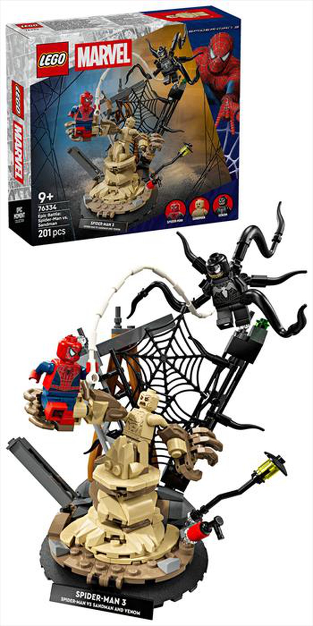 Immagine del prodotto LEGO - MARVEL Battaglia epica: SpiderMan vs.Sandman 76334
