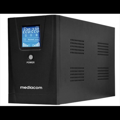 MEDIACOM - Unità UPS - IATMDMUPS1051D-Nero