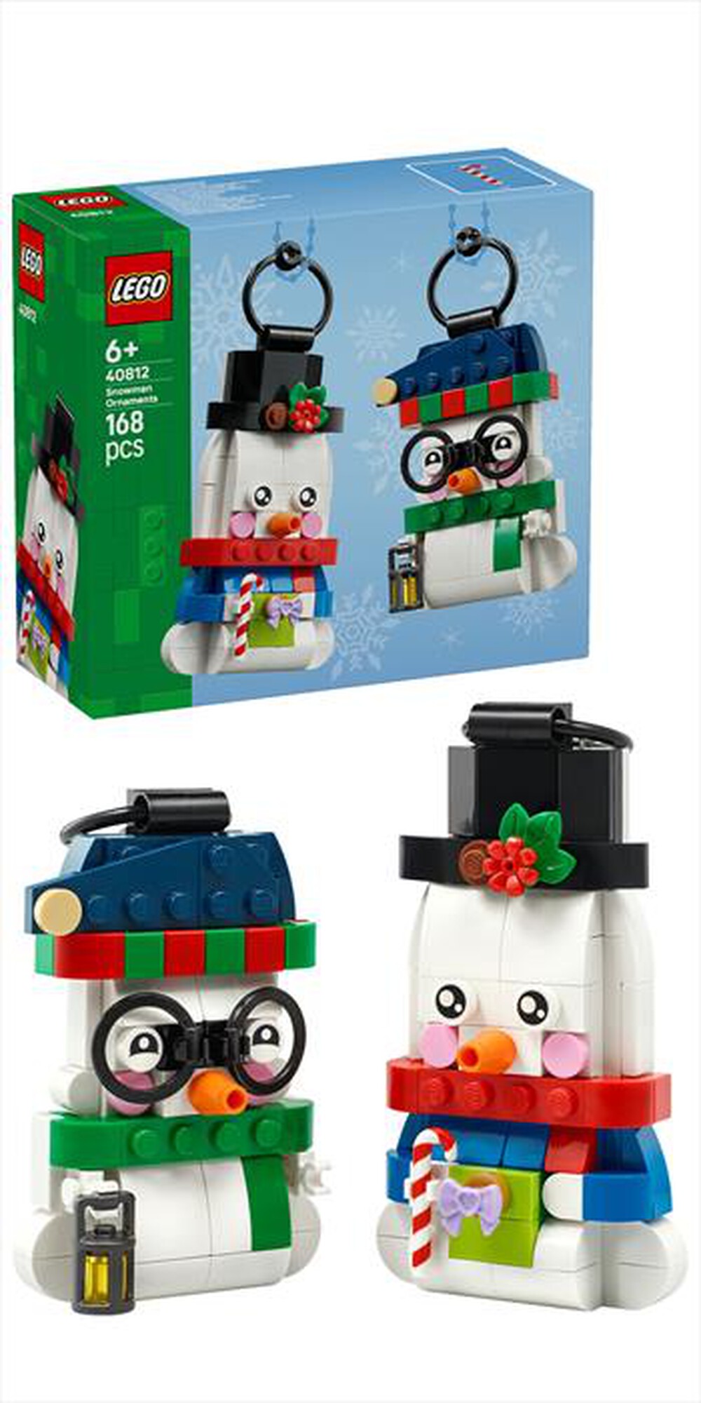 Immagine del prodotto LEGO - Pupazzi di neve ornamentali - 40812
