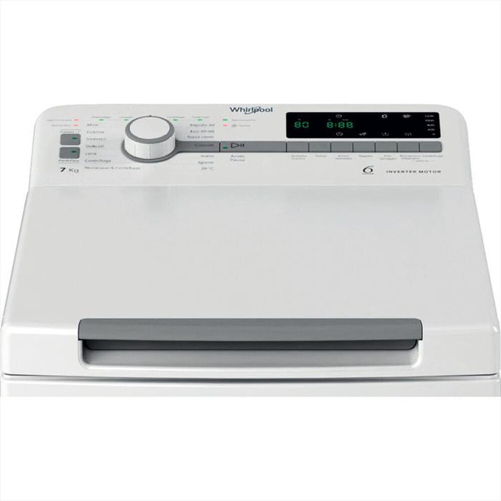 "WHIRLPOOL - Lavatrice TDLR 7251BS IT 7 Kg Classe B"