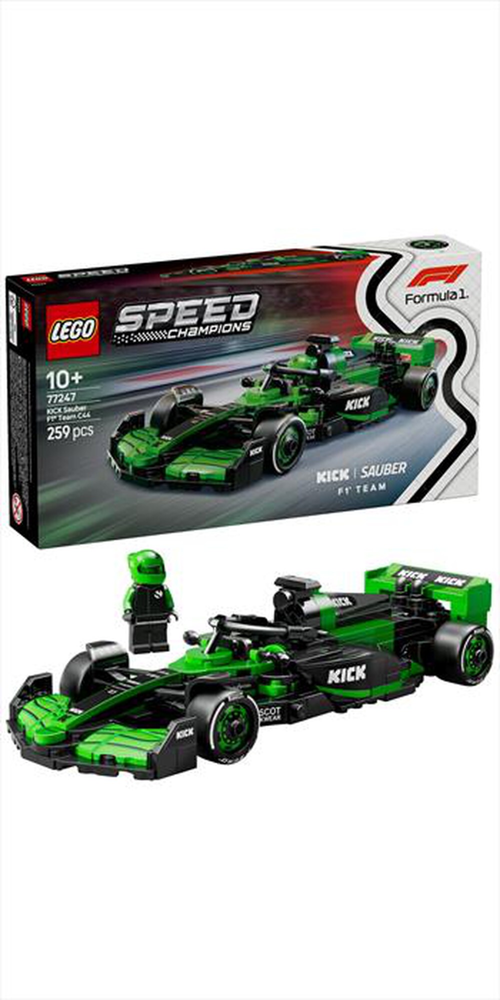 Immagine del prodotto LEGO - SPEED CHAMPIONS KICK Sauber F1&reg; Team C44 77247