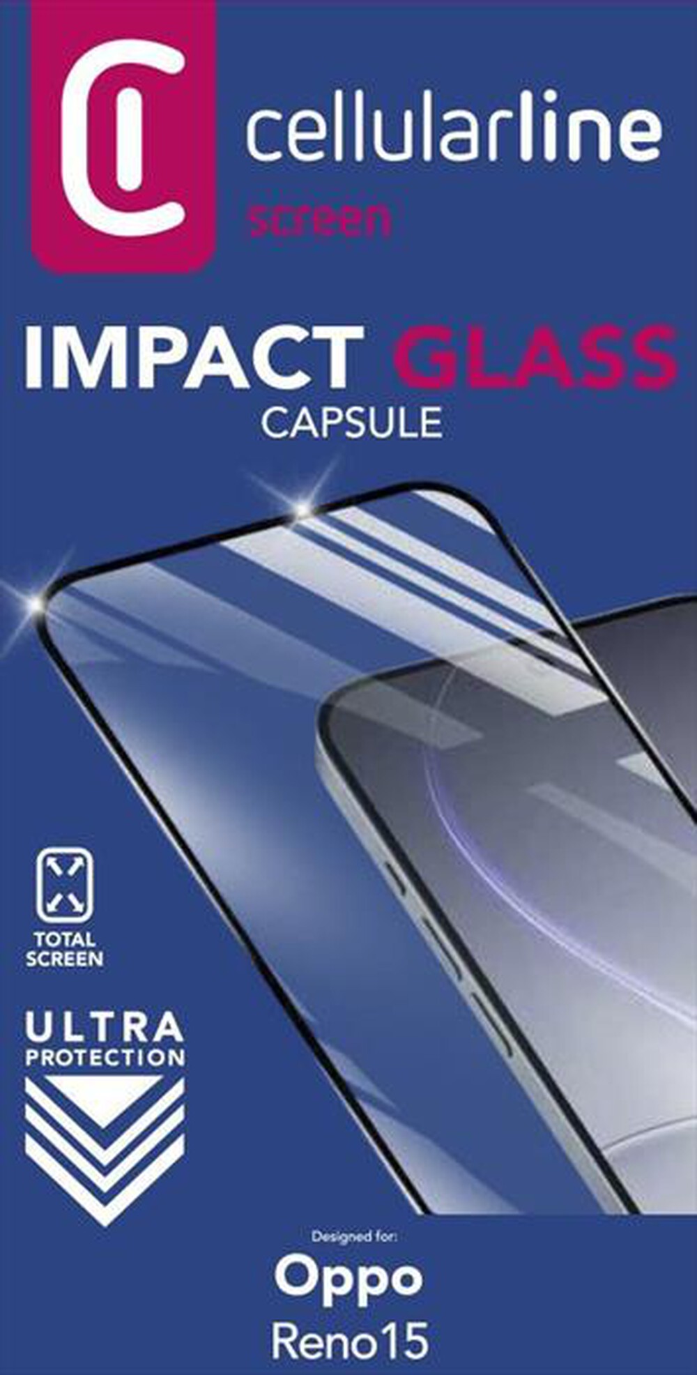 Immagine del prodotto CELLULARLINE - Pellicola protettiva per OPPO RENO 15