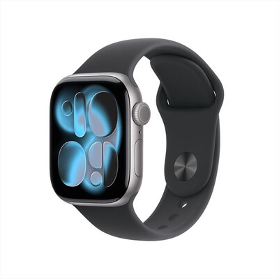 APPLE - Watch Series 11 GPS 42mm Alluminio-Grigio - Sport Band Nero - S/M