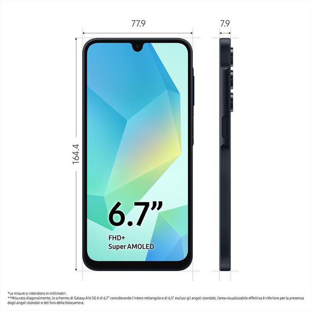 Immagine del prodotto SAMSUNG - Smartphone GALAXY A16 4G 128GB-Black