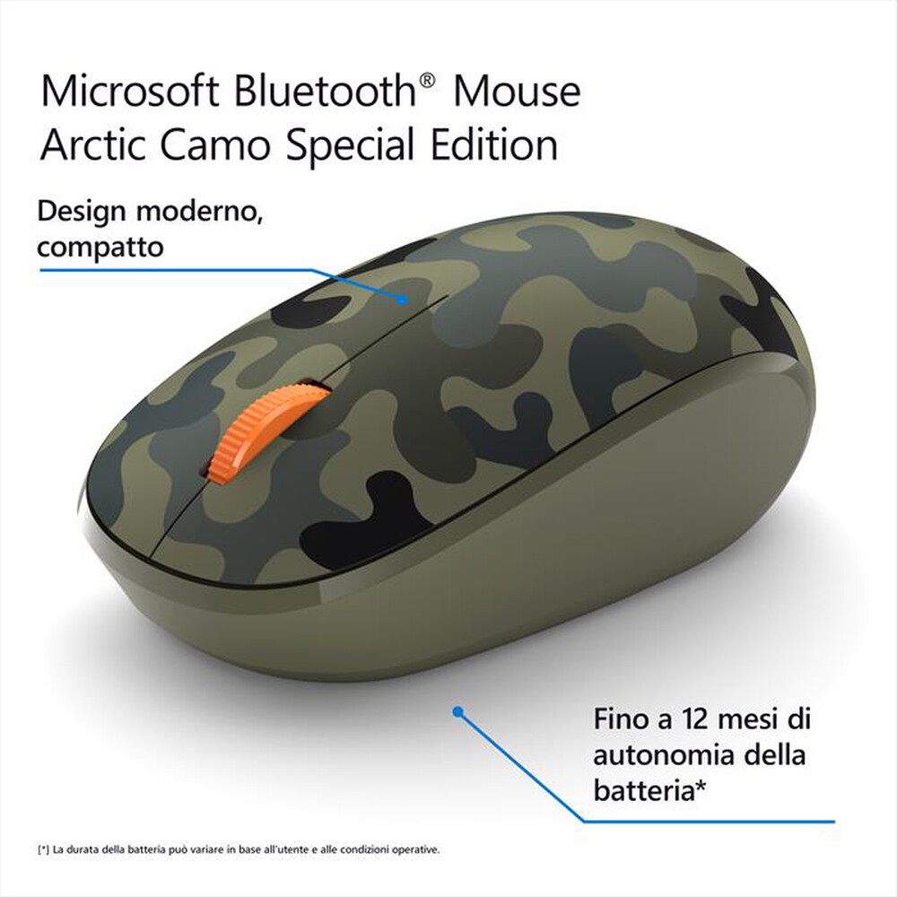 "MICROSOFT - BLUETOOTH MOUSE FOREST-Forest Camo"
