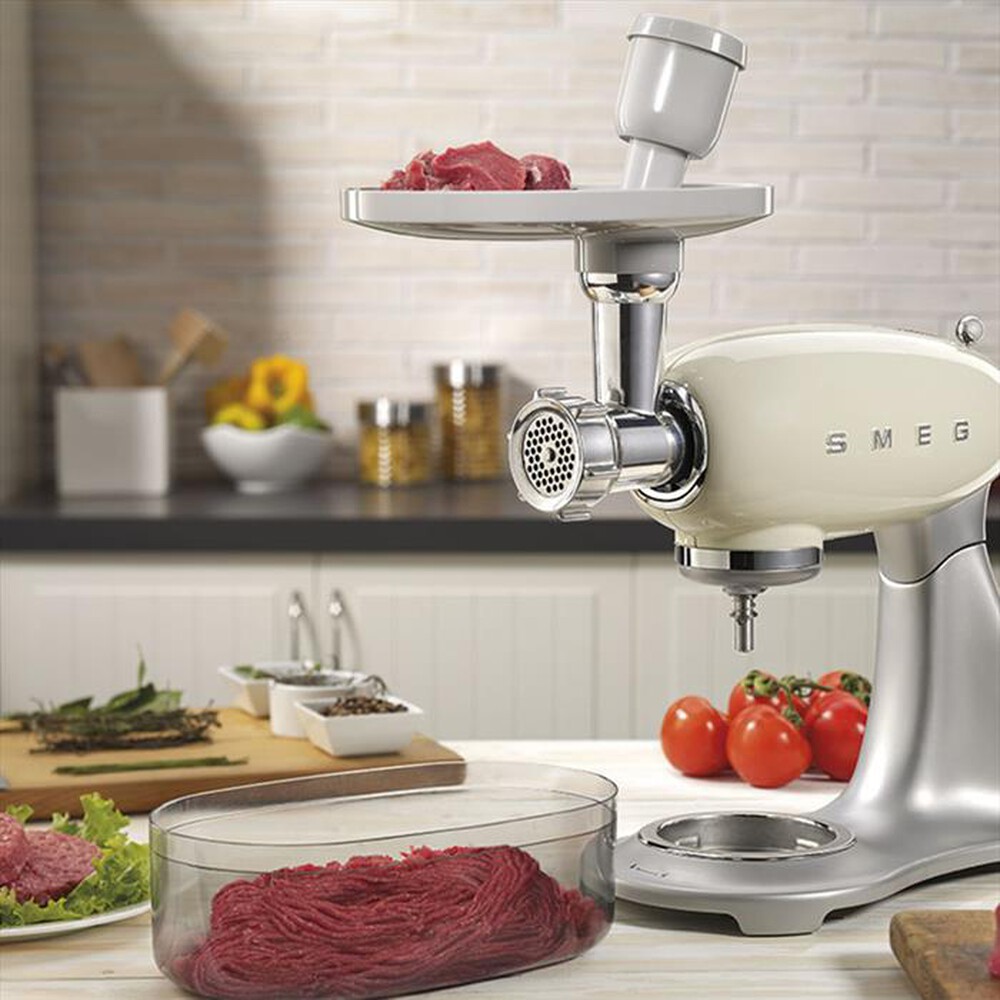 "SMEG - SMMG01 (Accessorio tritatutto per impastatrice)-INOX"