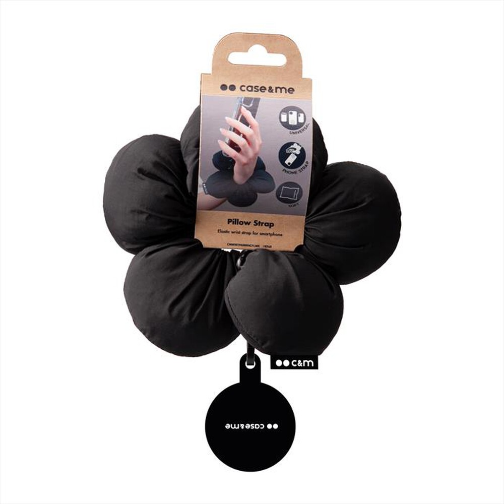 Immagine del prodotto CASEME - Phone strap a forma di fiore CMWINTPADBRACFLWK-Nero