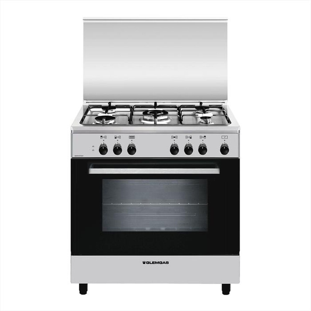 "GLEM GAS - Cucina a gas A855EI Classe A-Inox"