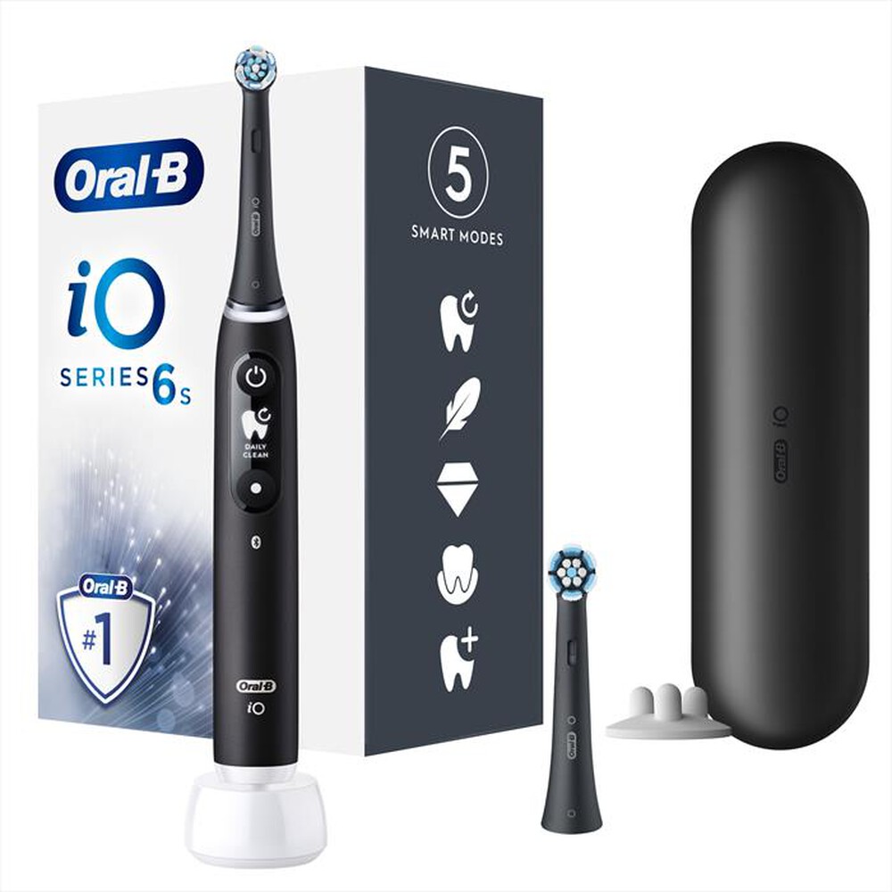 "ORAL-B - Spazzolino elettrico IO6 SERIES-Nero"
