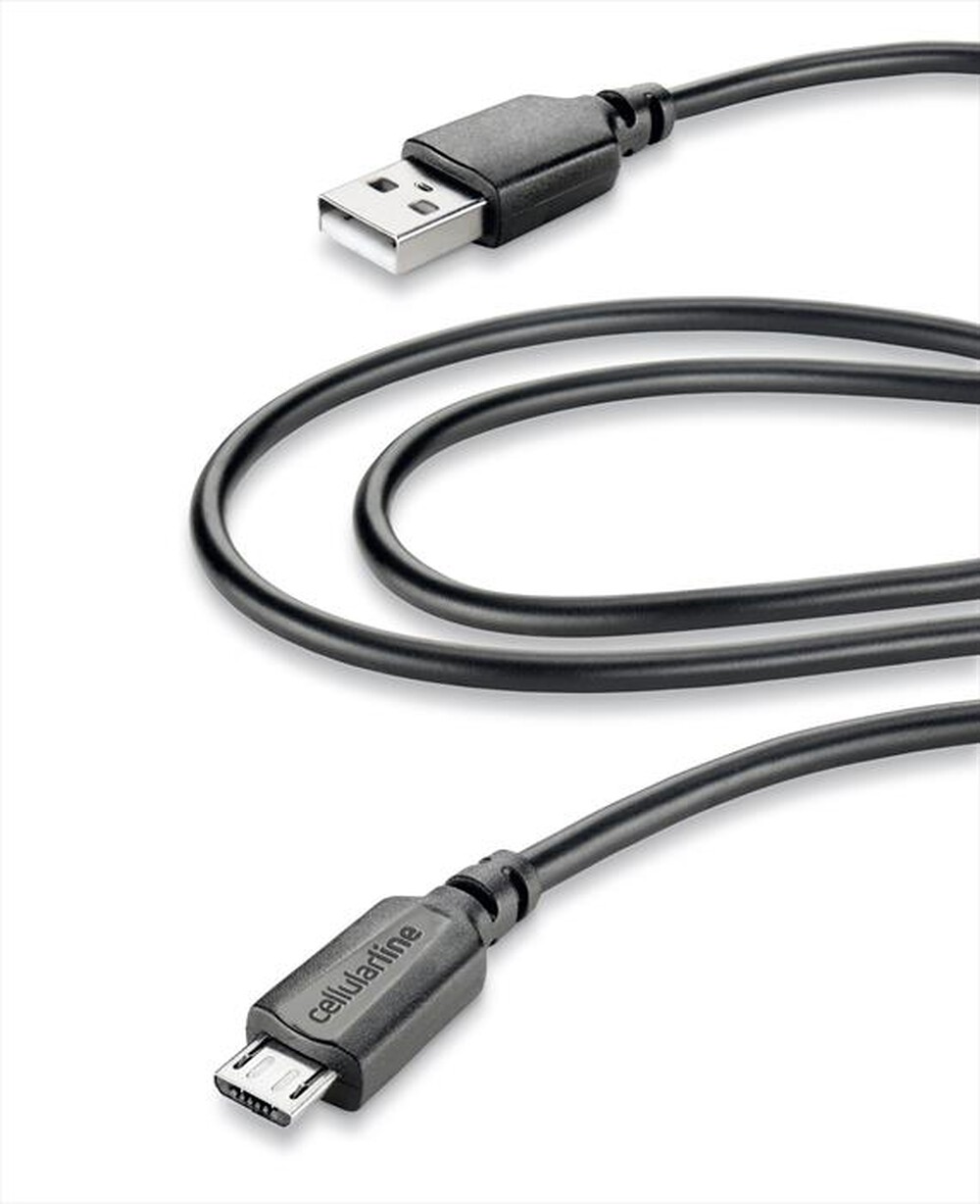 Immagine del prodotto CELLULARLINE - USBDATACMFIIPD2MW Cavo Micro USB-Nero