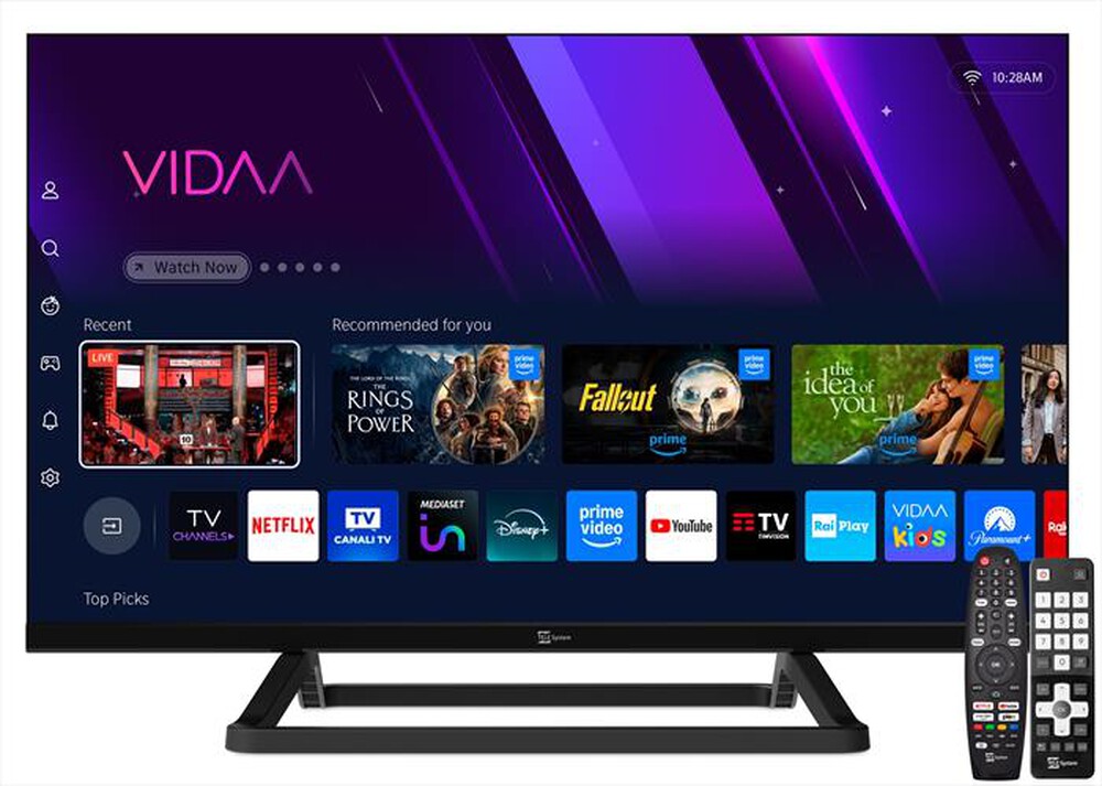 Immagine del prodotto TELESYSTEM - TV LED HD READY 24" FL SMV15-BLACK