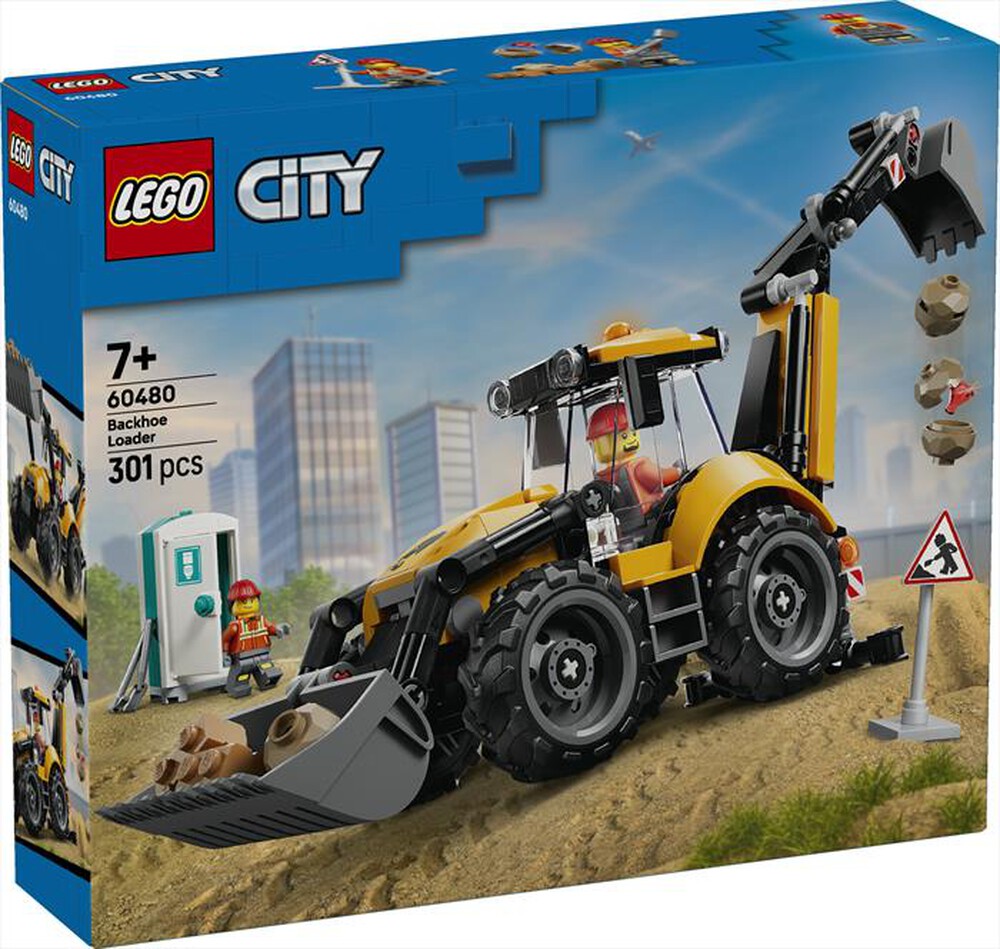 Immagine del prodotto LEGO - CITY Scavatrice da cantiere gialla - 60480