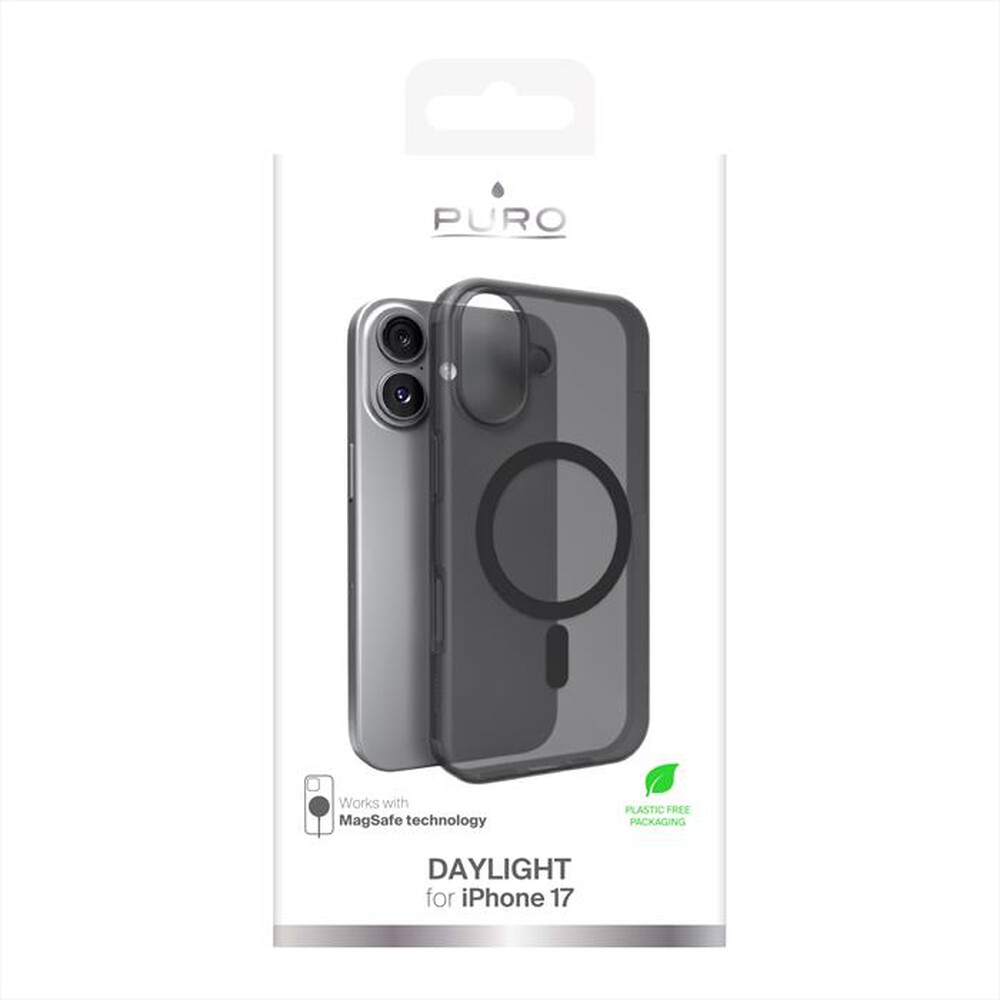 Immagine del prodotto PURO - Cover Daylight per iPhone 17-Nero
