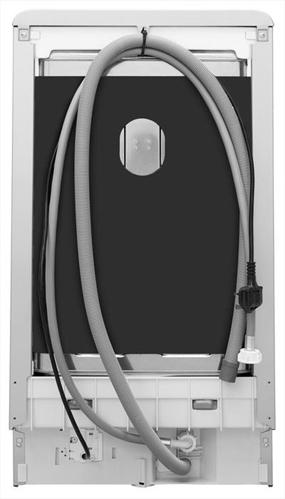 "INDESIT - Lavastoviglie DSFE 1B10 S Classe F 10 coperti-Argento"