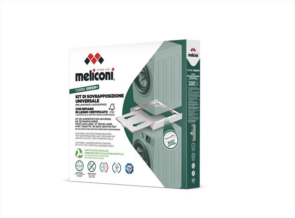 "MELICONI - KIT DI SOVRAPPOSIZIONE 656129-Bianco"