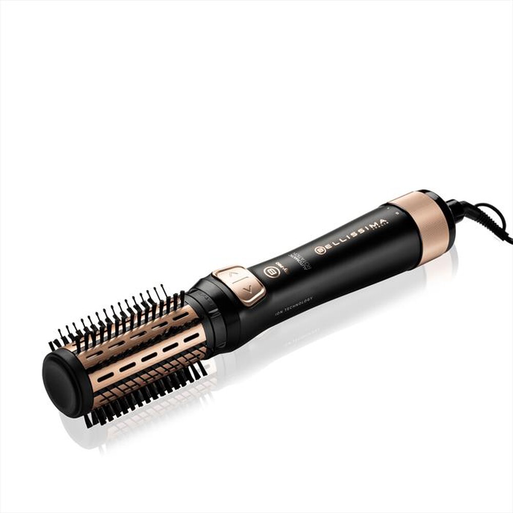 "BELLISSIMA IMETEC - Spazzola arriccia capelli BHS4 1100-Nero/Rose gold"