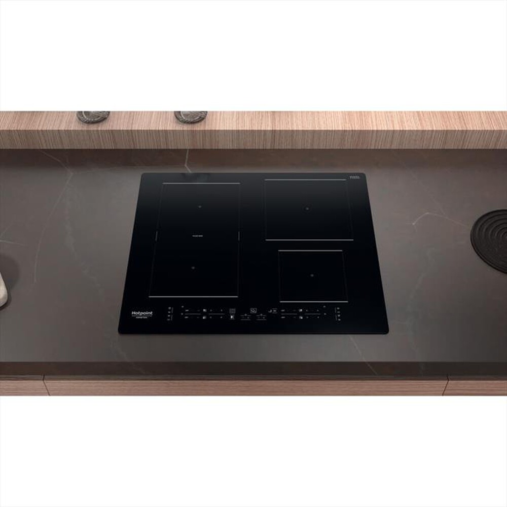 "HOTPOINT ARISTON - Piano induzione HB3160C NE 59 cm-Nero"