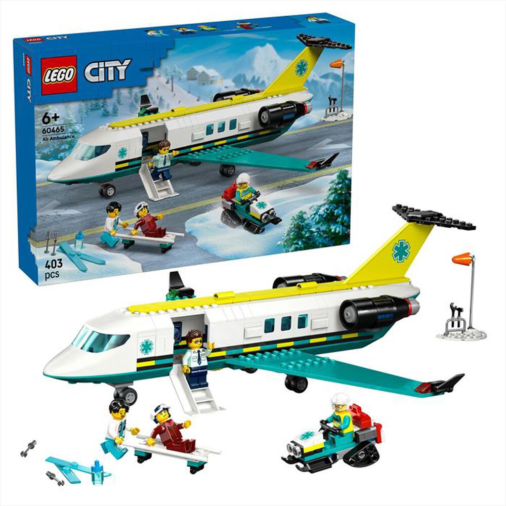 Immagine del prodotto LEGO - CITY BIG VEHICLES Aereo ambulanza emergenza 60465