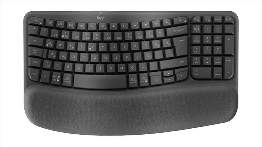 Immagine del prodotto LOGITECH - Tastiera multimediale Wave Keys-Graphite
