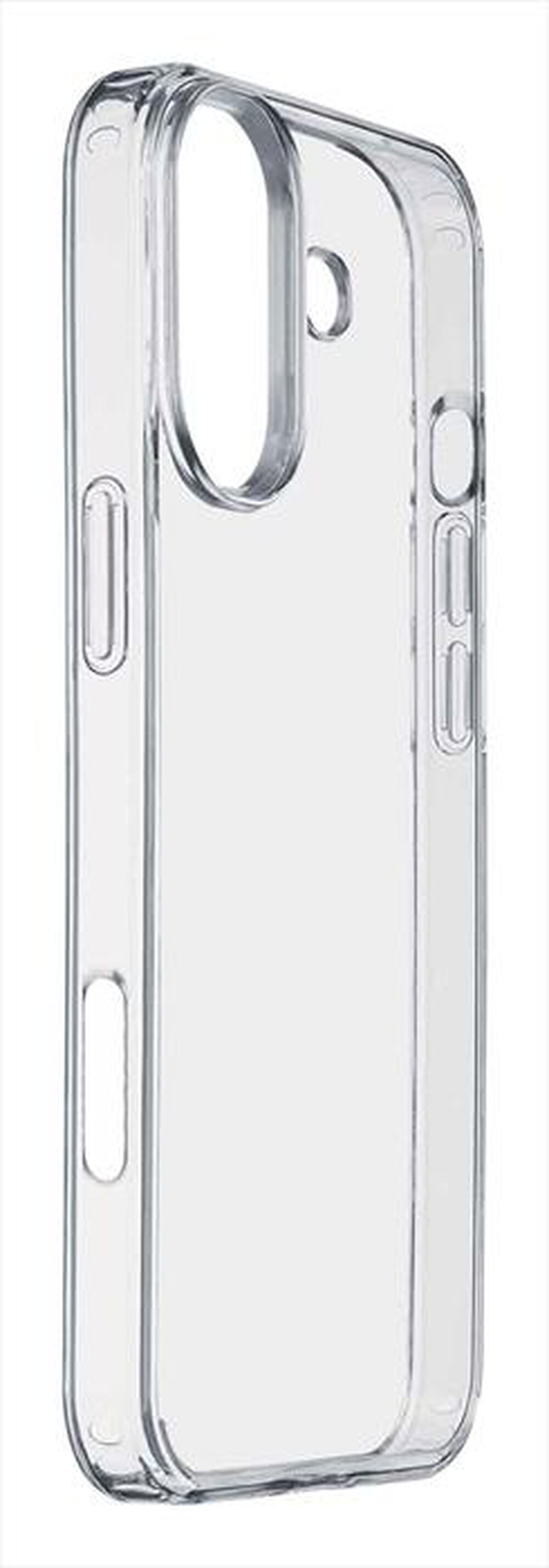 "CELLULARLINE - Cover CLEAR STRONG per iPhone 16-Transparent"
