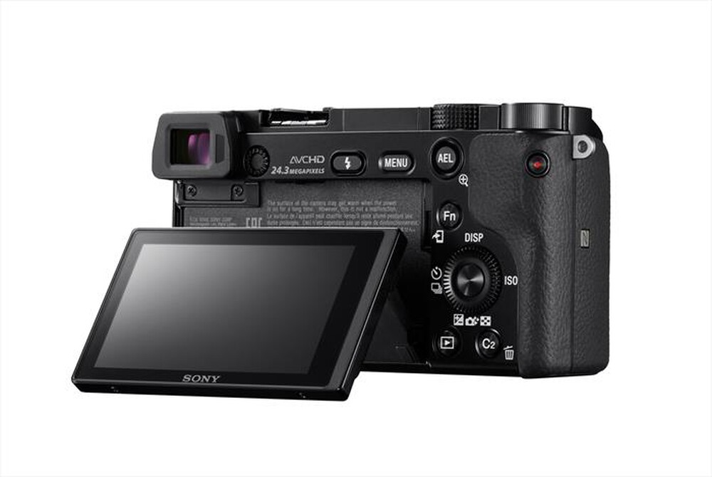 "SONY - Alpha ILCE6000LB-black"