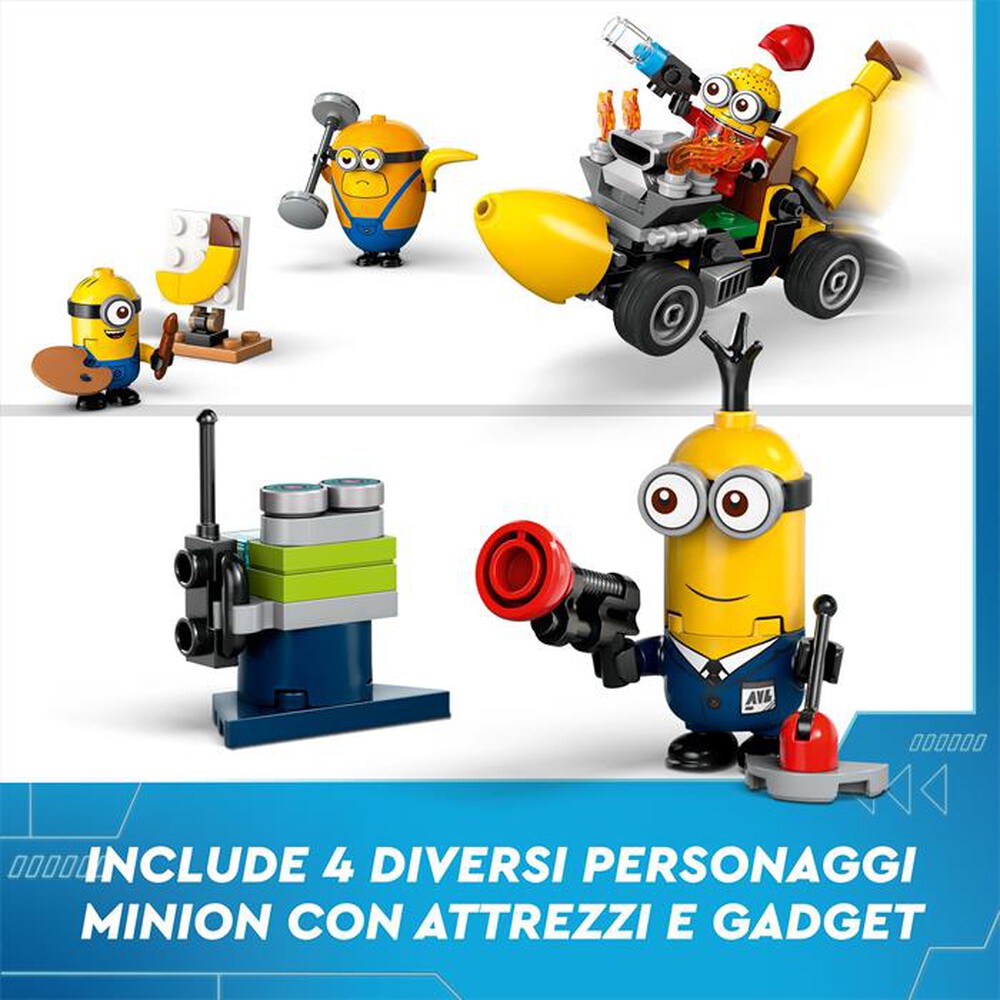 Immagine del prodotto LEGO - CATTIVISSIMO ME I Minions e l’auto banana 75580