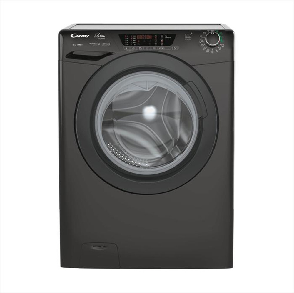 "CANDY - Lavatrice HES14124TWMBB5-S 12 Kg Classe A-Black"